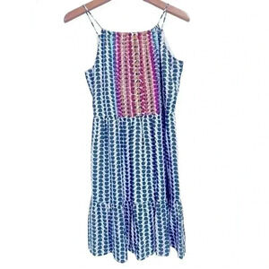 THML Anthropology Embroidered Sundress Size Medium
